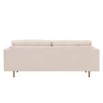 Sofa Marlon (3-Sitzer) Webstoff Stoff Mera: Hellbeige