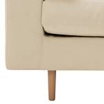 Sofa Marlon (3-Sitzer) Webstoff Stoff Dona: Hellbeige