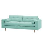 Sofa Marlon (3-Sitzer) Webstoff Stoff Dona: Mintgrün