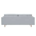 Sofa Marlon (3-Sitzer) Webstoff Stoff Dona: Silber