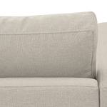 Sofa Portobello (3-Sitzer) Webstoff Stoff Selva: Beige - Kufen