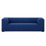 Sofa Seed (3-Sitzer) Webstoff Stoff Ramira: Blau