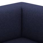 Canapé Seed (3 places) Tissu Tissu Milan : Bleu foncé