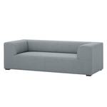 Sofa Seed (3-Sitzer) Webstoff Stoff Selva: Grau