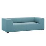 Sofa Seed (3-Sitzer) Webstoff Stoff Selva: Hellblau