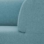 Sofa Seed (3-Sitzer) Webstoff Stoff Selva: Hellblau