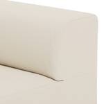 Sofa Seed (3-Sitzer) Echtleder Echtleder Gad: Creme