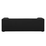 Sofa Seed (3-Sitzer) Echtleder Echtleder Gad: Schwarz