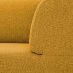 Sofa Seed (3-Sitzer) Webstoff Stoff Selva: Senfgelb