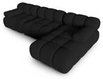 modulares Ecksofa BELLIS 4 Sitzplätze Schwarz