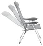 Lot de 2 Chaises de Jardin Errenteria Gris - Métal - 67 x 109 x 57 cm