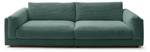 Big Sofa RAINA Smaragdgrün - Breite: 254 cm - Textil