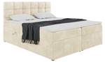 Boxspringbett Tapo 1 Beige - Breite: 160 cm - H3