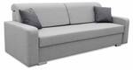 Sofa Vigo Grau - Holzwerkstoff - 230 x 84 x 88 cm