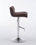 Tabouret de bar California Marron