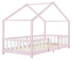 Kinderbett Treviolo Pink - 96 x 138 x 207 cm