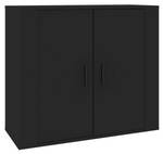 Sideboard F17189 Schwarz - Holzwerkstoff - 80 x 70 x 33 cm