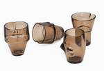 Set de 4 verres empilables Body Verre - 23 x 15 x 23 cm