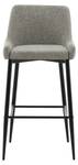 Tabouret de bar PLAZA BS 1NOS Beige - Textile