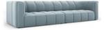 modulares Sofa SERENA 4 Sitzplätze Hellblau