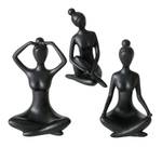 3er Set Figuren Marie Yoga