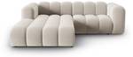 modulares Ecksofa LUPINE 3 Sitzplätze Beige