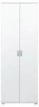 Armoire universelle Arconato Blanc - En partie en bois massif - 70 x 189 x 34 cm