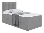 Boxspringbett  MARCE Hellgrau - H3