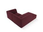 modulares Ecksofa RUBY 3 Sitzplätze Bordeaux