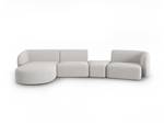 modulares Sofa SHANE 5 Sitzplätze Silber