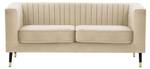 Zweisitzer-Sofa Slender Creme