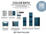 COLOR BATH Midischrank Petrol