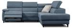 Ecksofa Taunus (5-Sitzer) Dunkelblau