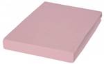 Spannbetttuch Mako Feinjersey Pink - Breite: 100 cm