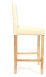 Barhocker M37 (2er-Set) Kunstleder Beige