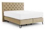 Boxspringbett BALIAN Beige - Breite: 158 cm