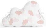 Clouds Tour de lit forme 60x40 cm Rose Rose foncé - Textile - 10 x 60 x 40 cm