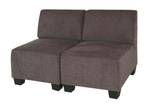 Modular 2-Sitzer Sofa Couch Lyon Braun