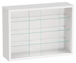 Vitrinenschrank KA7300WHITE Weiß