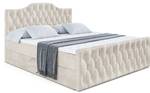 Boxspringbett VILA-1-Z Beige - Breite: 120 cm - H4