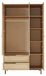 Kleiderschrank OCEAN WR112 3D2D6S Beige - Hellbraun