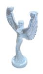 Wei脽 Skulptur Marmoroptik Engel