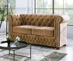 Ely 2-Sitzer Chesterfield Sofa Beige