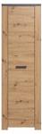 Kleiderschrank Follow Braun - Holz teilmassiv - 35 x 199 x 62 cm