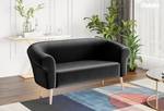 Sofa Emilia (2-Sitzer) Schwarz