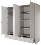 Kleiderschrank Katine Beige - Holzwerkstoff - 213 x 210 x 55 cm