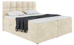 Boxspringbett Raco Beige - Breite: 180 cm - H4