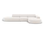 Ecksofa JODIE 4 Sitzplätze Beige