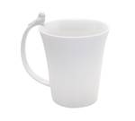 Tasse en porcelaine Oiseau Blanc - Porcelaine - 9 x 13 x 7 cm