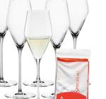 Champagnergläser Tuch Definition 6er Set Glas - 6 x 25 x 6 cm